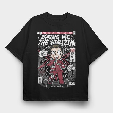 Oliver Sykes BMTH, Tricou Oversize Barbati (Unisex)