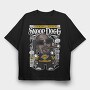 Snoop Dog, Tricou Oversize Barbati (Unisex)