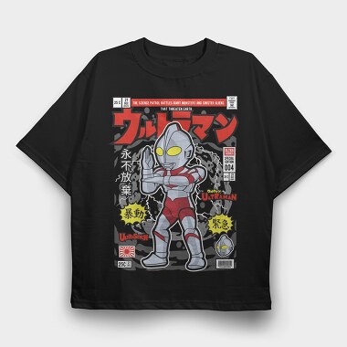 Ultraman, Tricou Oversize Barbati (Unisex)