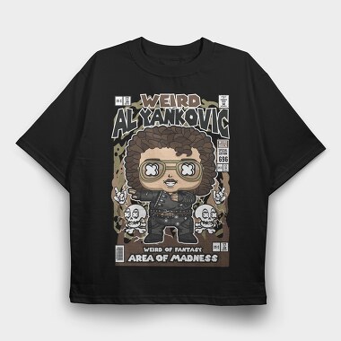 Weird Al Yankovic, Tricou Oversize Barbati (Unisex)