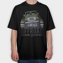 Offroad Extreme Adventure Jeep, Tricou Oversize Barbati (Unisex)