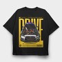 Evo Drive Flame, Tricou Oversize Barbati (Unisex)