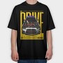 Evo Drive Flame, Tricou Oversize Barbati (Unisex)