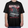 Godzilla Gtr Skyline, Tricou Oversize Barbati (Unisex)