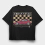 Honda Civic 93, Tricou Oversize Barbati (Unisex)