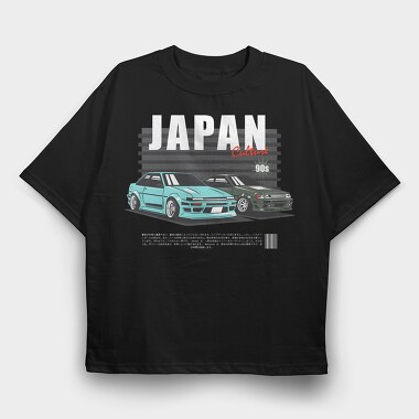Japan Culture, Tricou Oversize Barbati (Unisex)