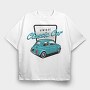 1975 Fiat 500, Tricou Oversize Barbati (Unisex)