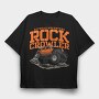 Offroad Adventure Rock Crowler Jeep, Tricou Oversize Barbati (Unisex)