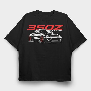 350Z Fairlady, Tricou Oversize Barbati (Unisex)