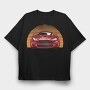 Aston Retro, Tricou Oversize Barbati (Unisex)