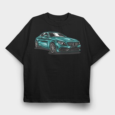 C Class, Tricou Oversize Barbati (Unisex)