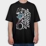 Engine Drop, Tricou Oversize Barbati (Unisex)
