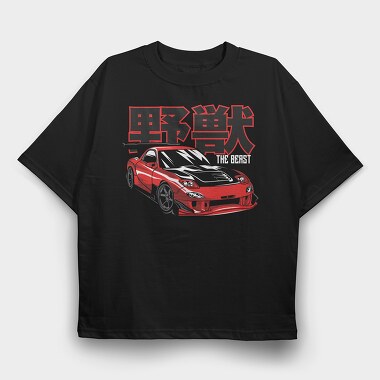 Rx 7 Drift, Tricou Oversize Barbati (Unisex)
