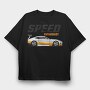 Speed Enthusiast, Tricou Oversize Barbati (Unisex)