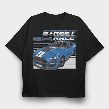 Street Race 4, Tricou Oversize Barbati (Unisex)