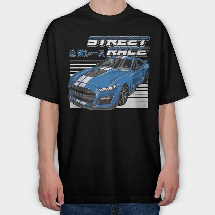 Street Race 4, Tricou Oversize Barbati (Unisex)