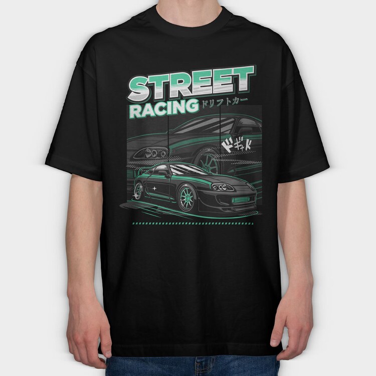 Street Racing 3, Tricou Oversize Barbati (Unisex)