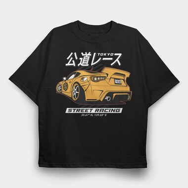 Street Racing 4, Tricou Oversize Barbati (Unisex)