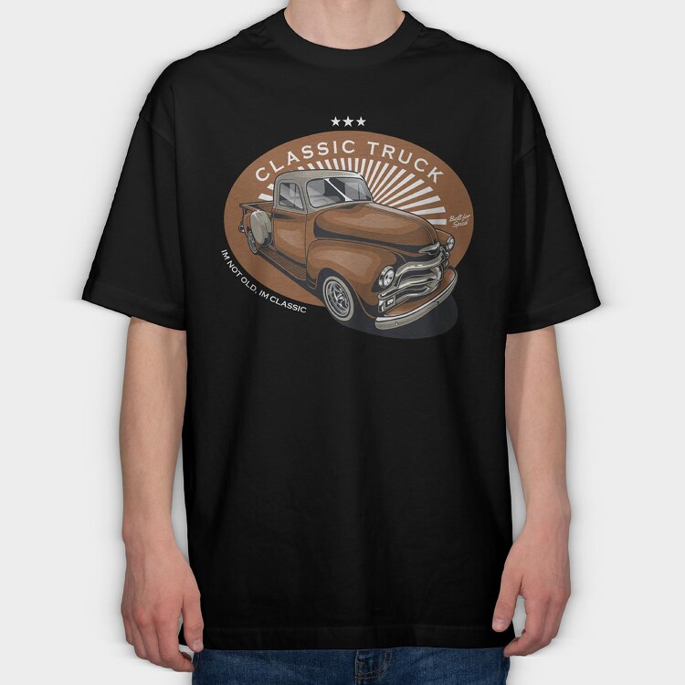 1954 Chevrolet 3100, Tricou Oversize Barbati (Unisex)