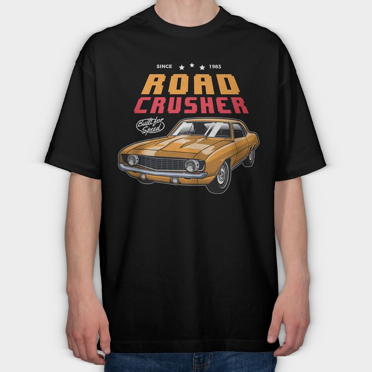 1969 Chevrolet Camaro ZL1 COPO, Tricou Oversize Barbati (Unisex)