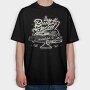 Built for Speed Hotrod Old, Tricou Oversize Barbati (Unisex)