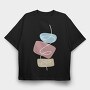 Abstract Shape 29, Tricou Oversize Barbati (Unisex)