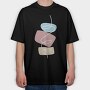 Abstract Shape 29, Tricou Oversize Barbati (Unisex)