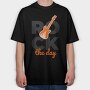 Rock the Day, Tricou Oversize Barbati (Unisex)