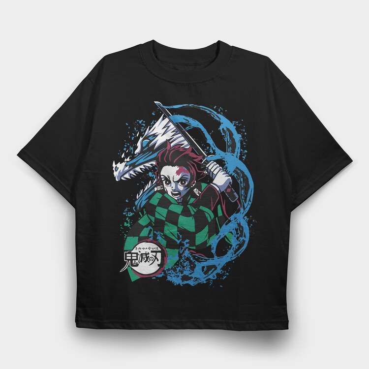 Demon Slayer 33, Tricou Oversize Barbati (Unisex)