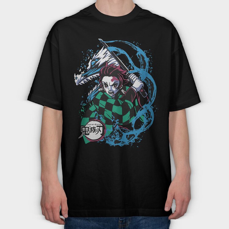 Demon Slayer 33, Tricou Oversize Barbati (Unisex)