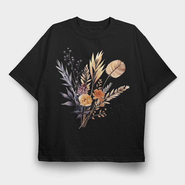 Autumn Garden Feast, Tricou Oversize Barbati (Unisex)