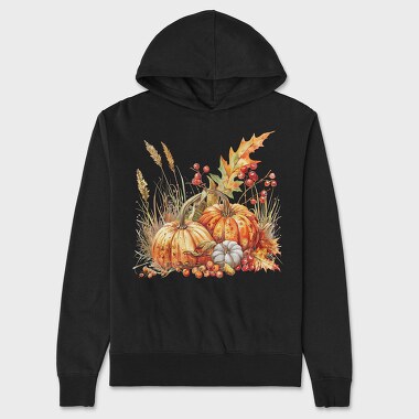 Autumn Harvest Feast, Hanorac Oversize Barbati (Unisex)