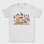 Autumn Houses Night, Tricou Barbati (Unisex)