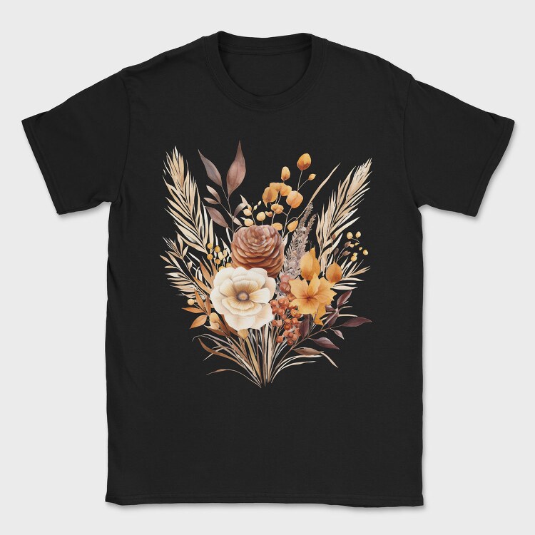 Autumn Leaves Bouquet, Tricou Barbati (Unisex)