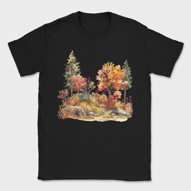 Autumn Leaves Dance, Tricou Barbati (Unisex)