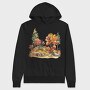 Autumn Leaves Dance, Hanorac Oversize Barbati (Unisex)