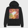 Autumn Leaves Forest, Hanorac Oversize Barbati (Unisex)