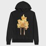 Autumn Leaves Tree, Hanorac Oversize Barbati (Unisex)
