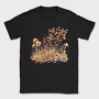 Autumn Mushrooms Leaves, Tricou Barbati (Unisex)