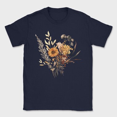 Autumn Petal Symphony, Tricou Barbati (Unisex)