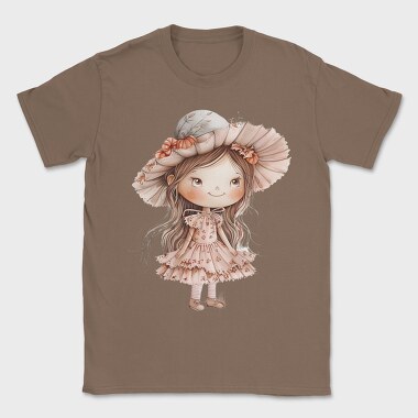Autumn Pink Girl, Tricou Barbati (Unisex)