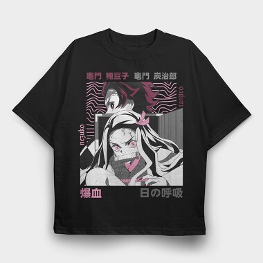 Demon Slayer 37, Tricou Oversize Barbati (Unisex)