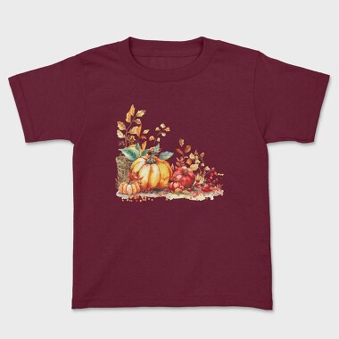 Autumn Pumpkin Bounty, Tricou Copii