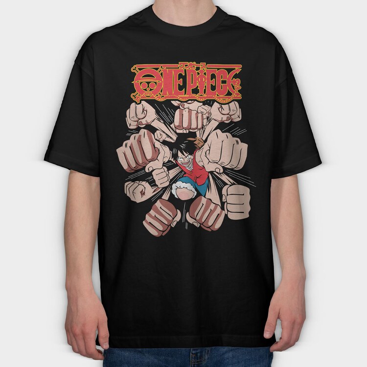 One Piece 42, Tricou Oversize Barbati (Unisex)