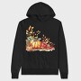 Autumn Pumpkin Bounty, Hanorac Oversize Barbati (Unisex)
