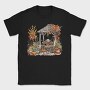 Autumn Pumpkin Garden, Tricou Barbati (Unisex)