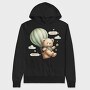 Balloon Bear Meeo, Hanorac Oversize Barbati (Unisex)