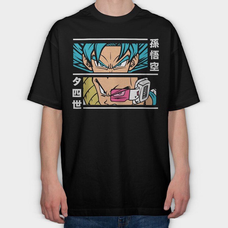 Dragon Ball Z 70, Tricou Oversize Barbati (Unisex)