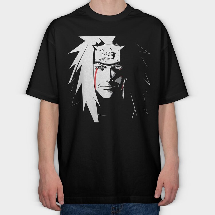 Jiraiya, Tricou Oversize Barbati (Unisex)
