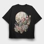 Balloon Floral Fairytale, Tricou Oversize Barbati (Unisex)